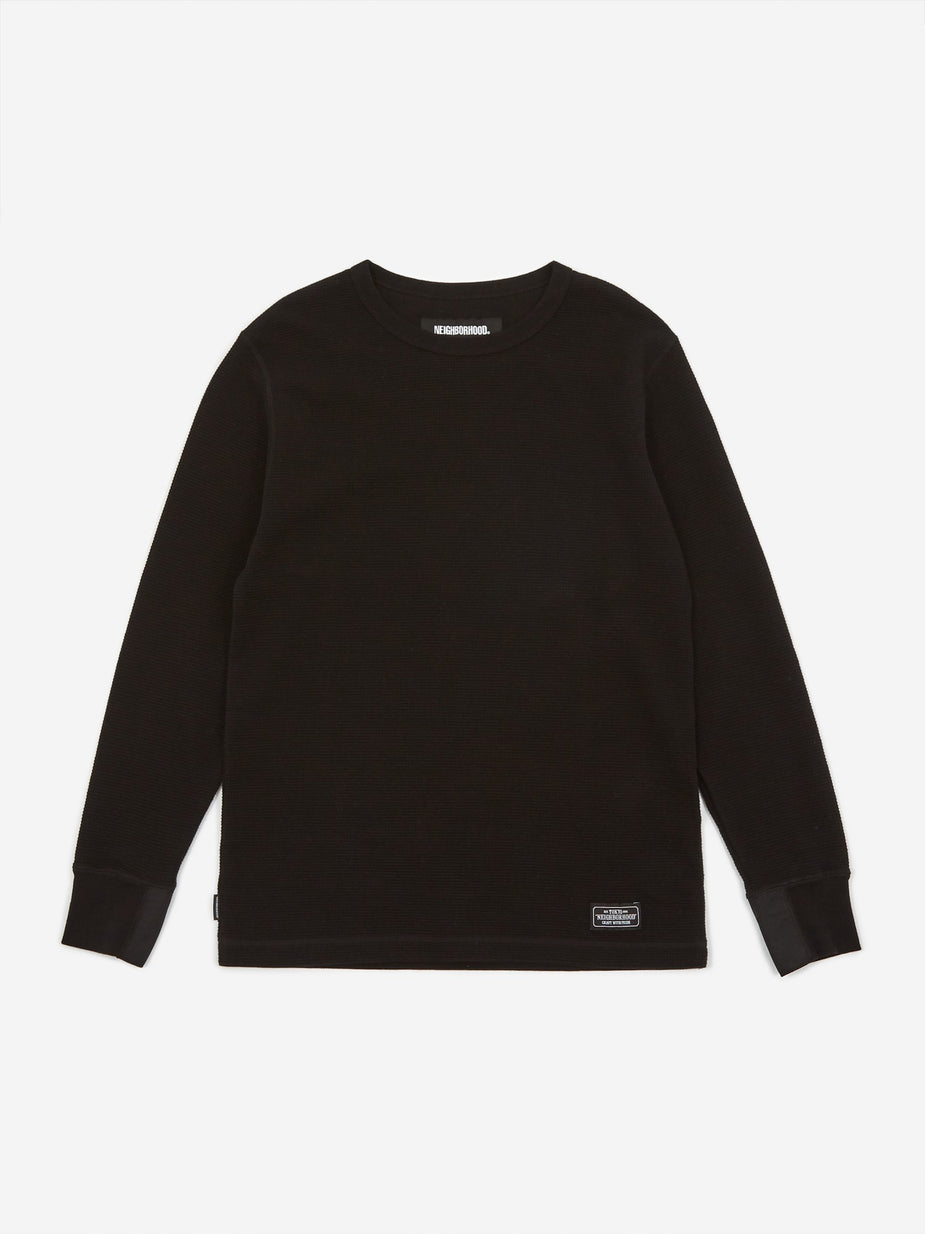 Neighborhood Neighborhood Longsleeve B-Waffle / C - Black - Black