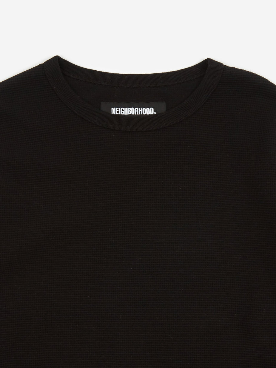 Neighborhood Neighborhood Longsleeve B-Waffle / C - Black - Black