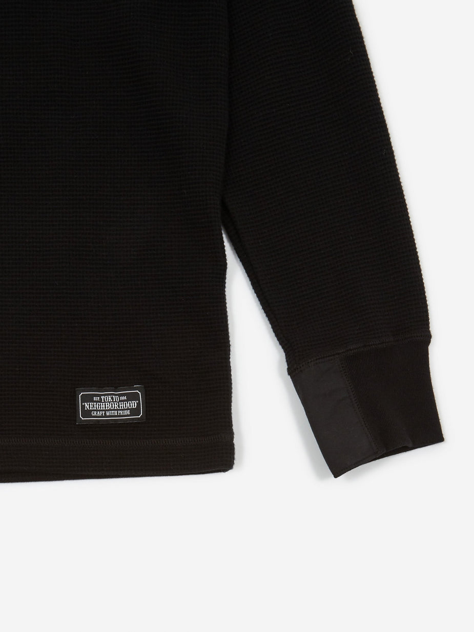 Neighborhood Neighborhood Longsleeve B-Waffle / C - Black - Black