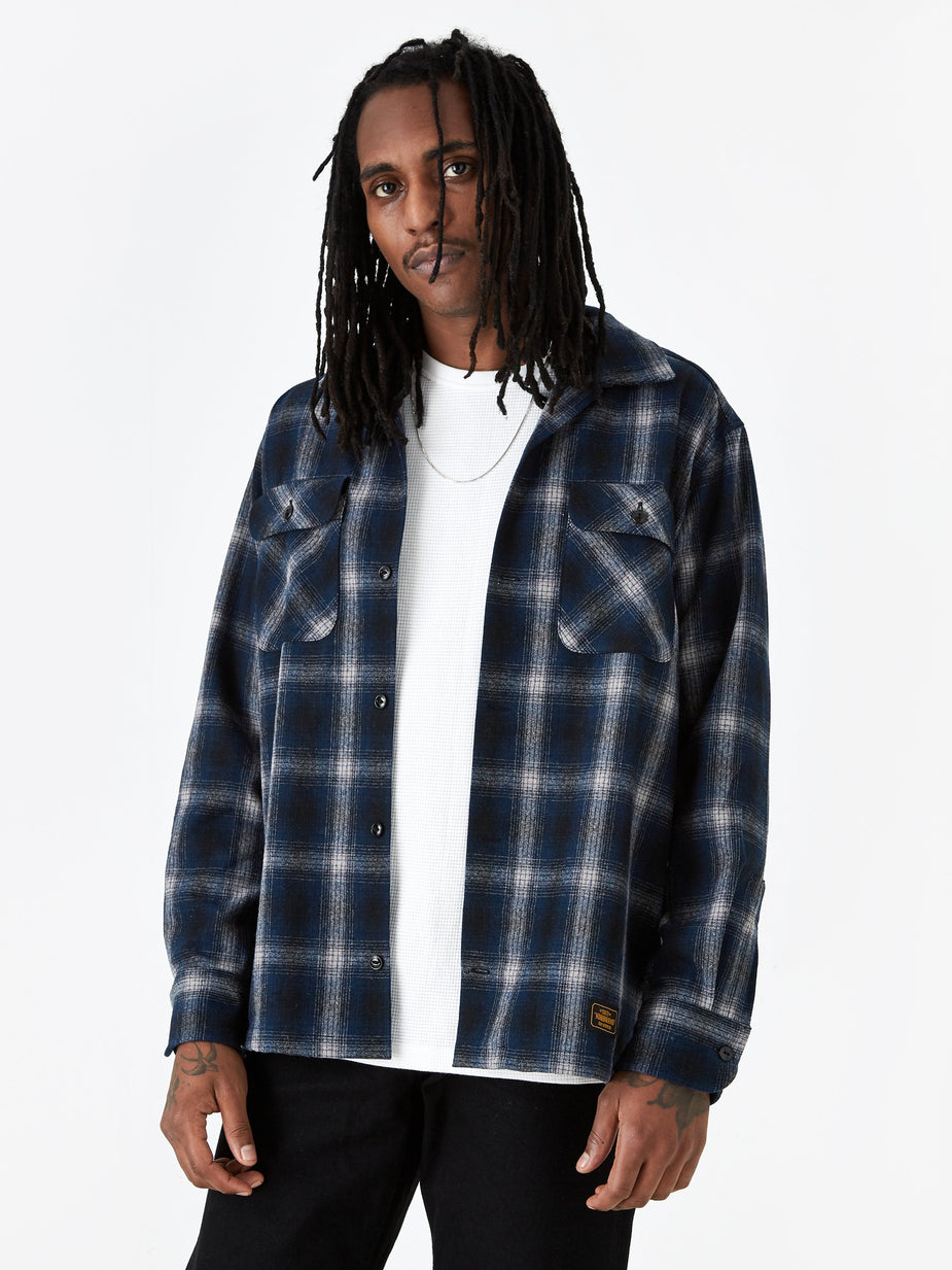 Neighborhood Neighborhood Longsleeve B&C / W-SHIRT - Blue - Blue