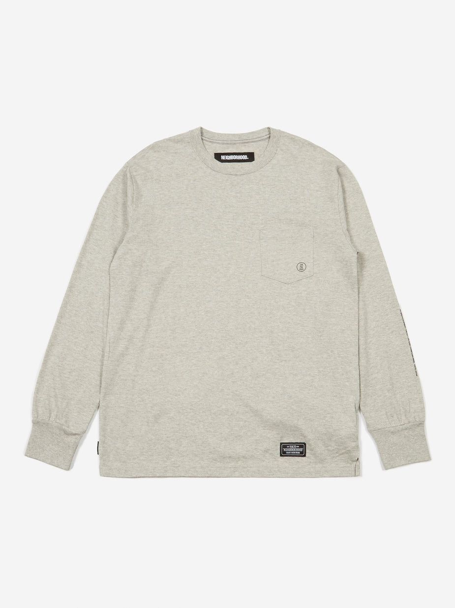 Neighborhood Neighborhood Longsleeve Classic-P / C - Grey - Grey