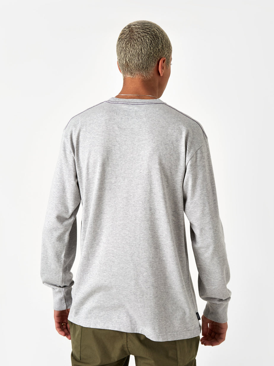 Neighborhood Neighborhood Longsleeve Classic-P / C - Grey - Grey