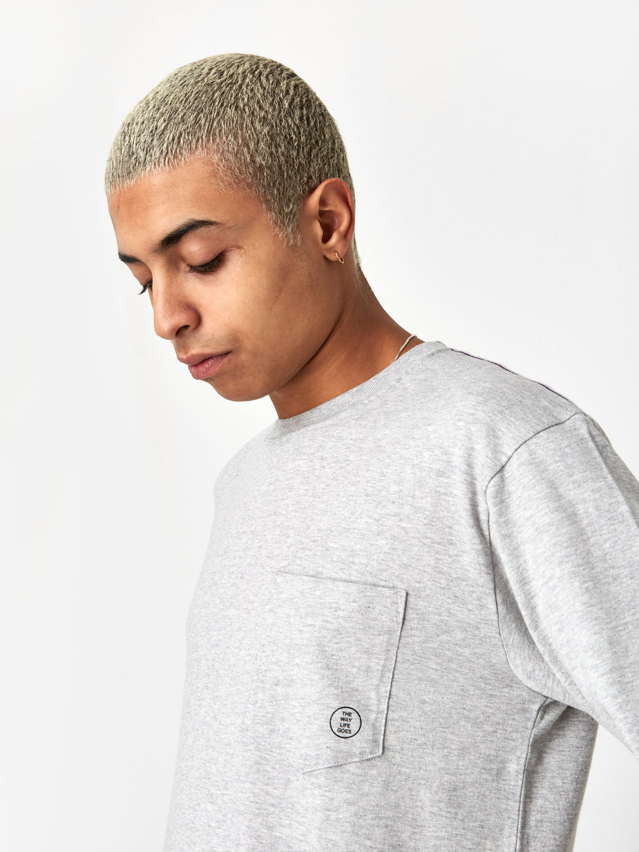 Neighborhood Neighborhood Longsleeve Classic-P / C - Grey - Grey