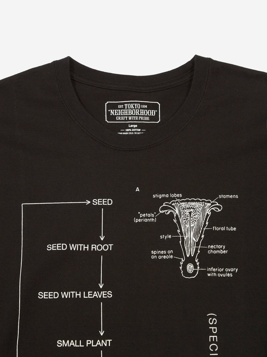 Neighborhood Neighborhood Longsleeve Srl . Bio / C-TEE - Black - Black