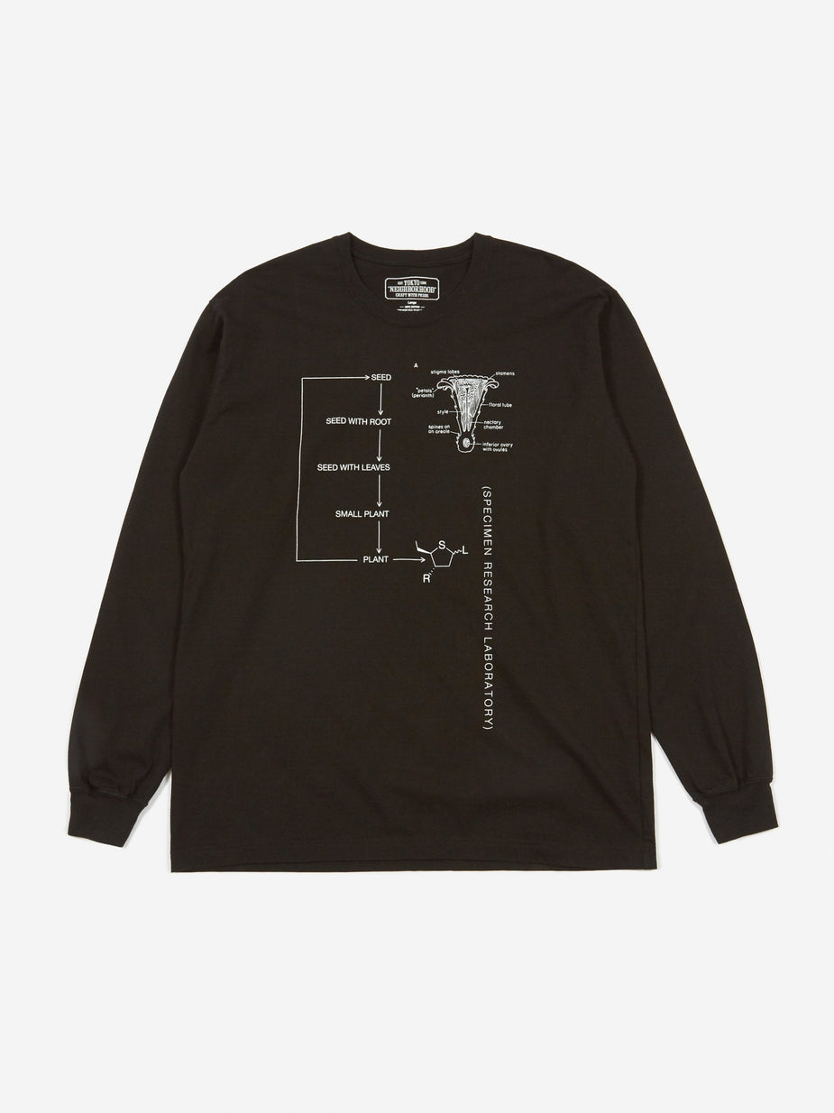 Neighborhood Neighborhood Longsleeve Srl . Bio / C-TEE - Black - Black
