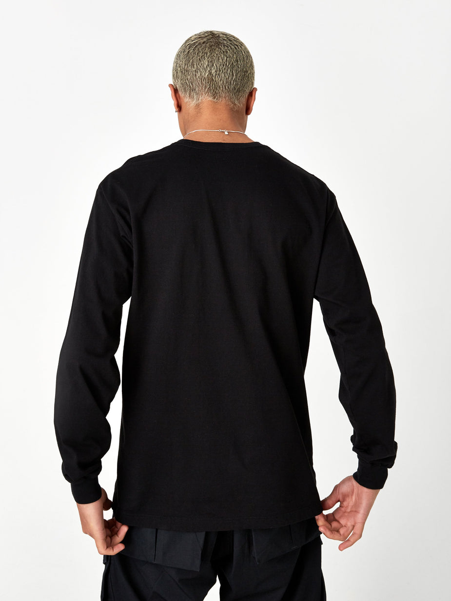 Neighborhood Neighborhood Longsleeve Srl . Bio / C-TEE - Black - Black