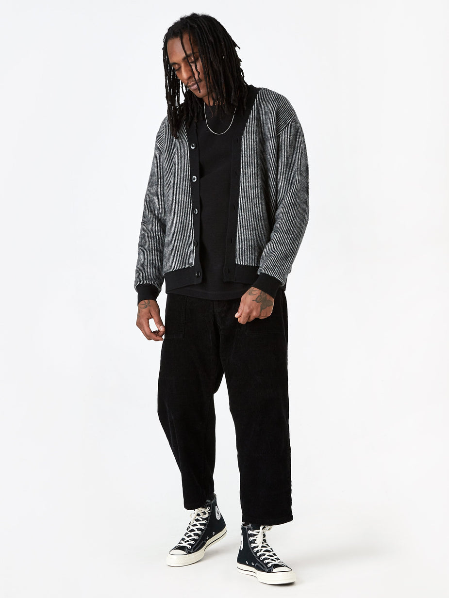 Neighborhood Neighborhood Longsleeve Stripe Cube / W-CARDY - Black - Black
