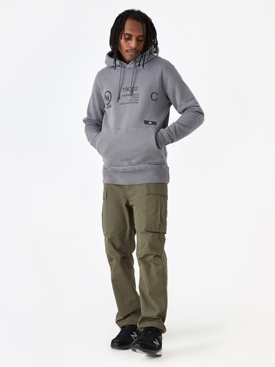 Neighborhood Neighborhood Longsleeve Thick-H / C - Grey - Grey