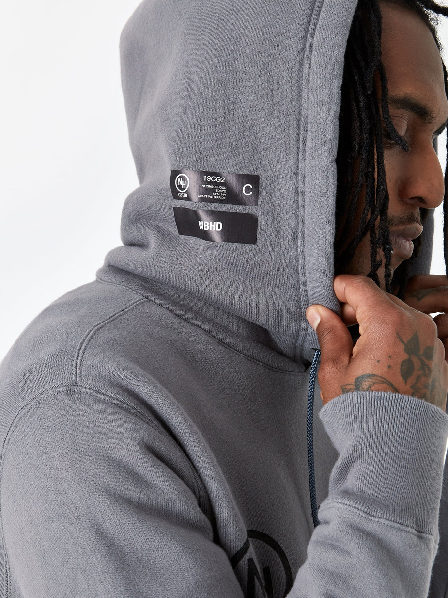Neighborhood Neighborhood Longsleeve Thick-H / C - Grey - Grey