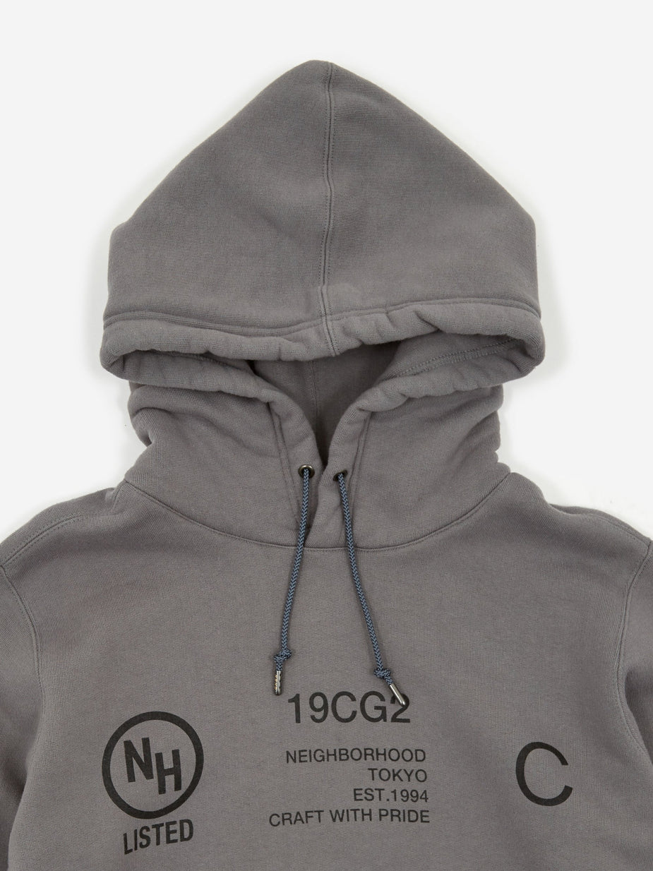 Neighborhood Neighborhood Longsleeve Thick-H / C - Grey - Grey