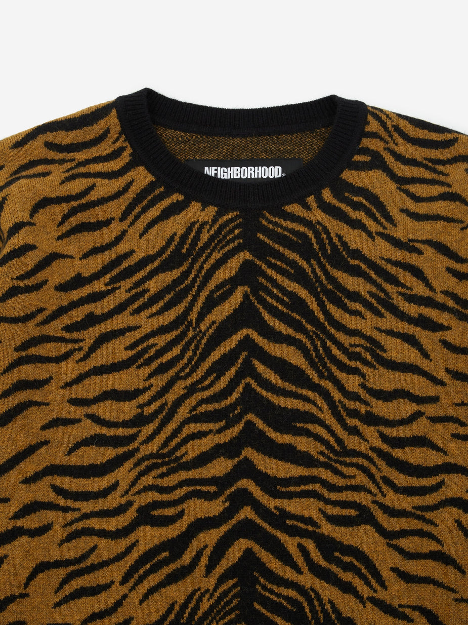 Neighborhood Neighborhood Longsleeve Zebra / WN-KNIT - Gold - Gold