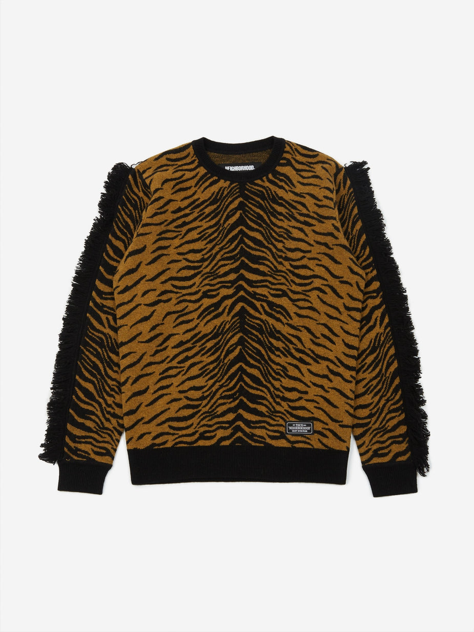 Neighborhood Neighborhood Longsleeve Zebra / WN-KNIT - Gold - Gold
