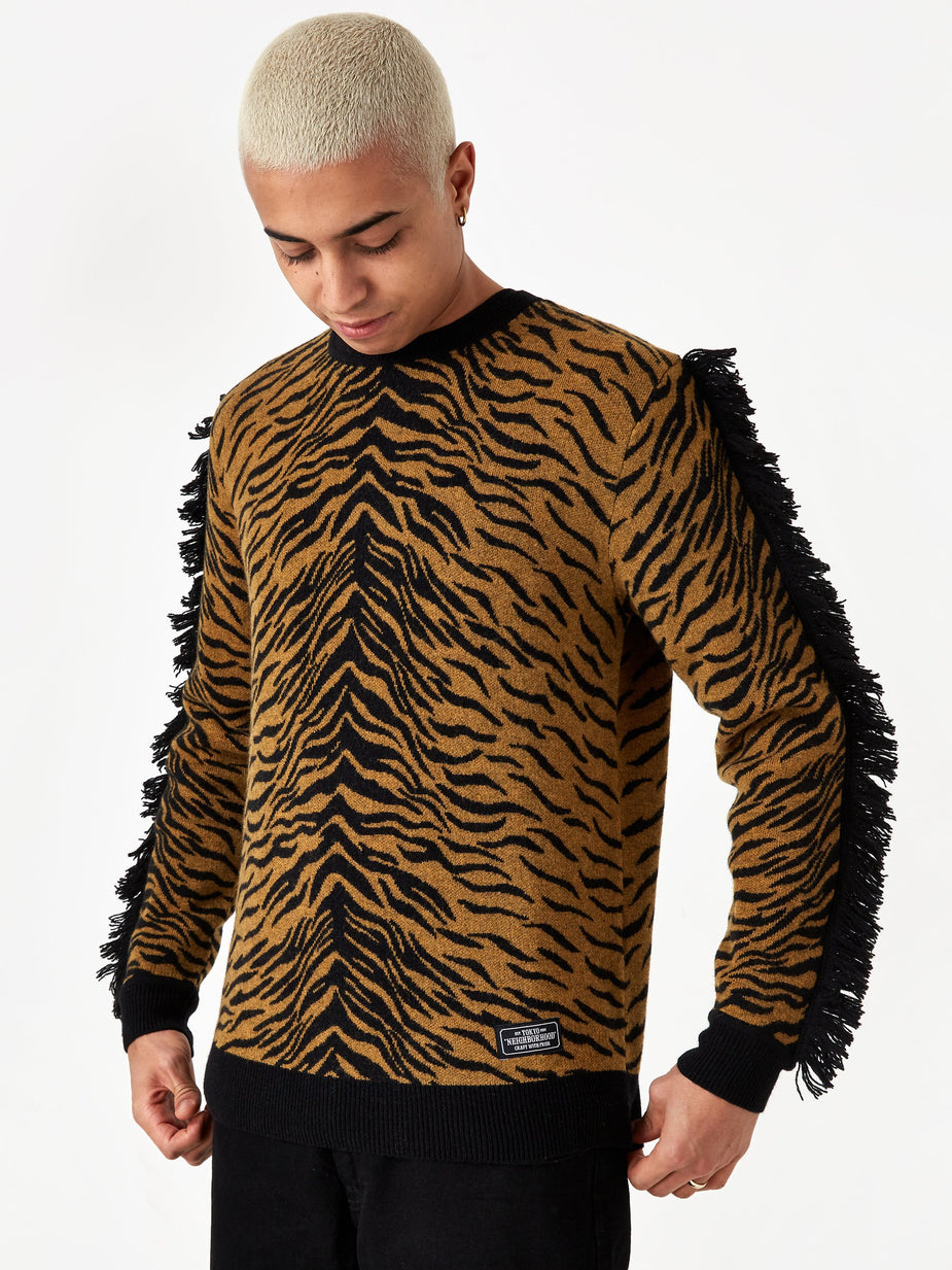 Neighborhood Neighborhood Longsleeve Zebra / WN-KNIT - Gold - Gold
