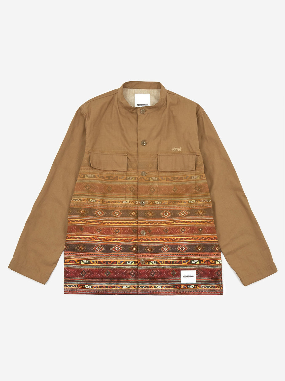 Neighborhood Neighborhood Military VE / C-Shirt - Khaki - Neutrals