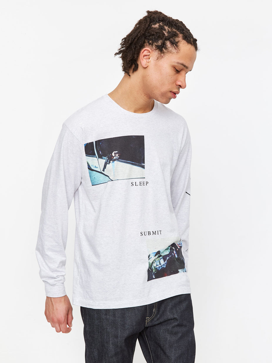 Neighborhood Neighborhood NHON Sleep/ C-Tee Longsleeve - Grey - Grey