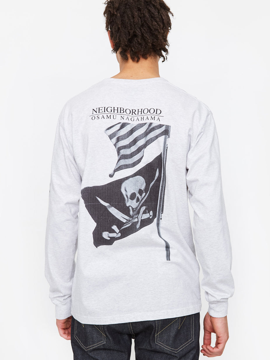 Neighborhood Neighborhood NHON Sleep/ C-Tee Longsleeve - Grey - Grey
