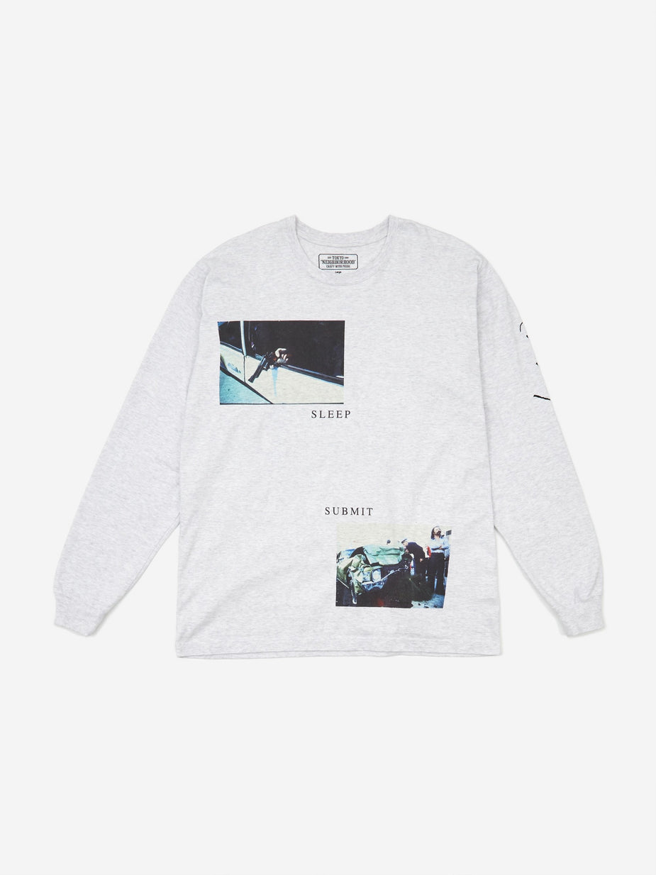 Neighborhood Neighborhood NHON Sleep/ C-Tee Longsleeve - Grey - Grey
