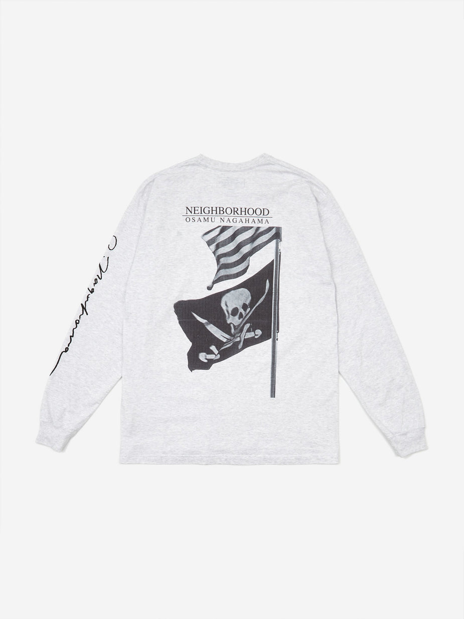 Neighborhood Neighborhood NHON Sleep/ C-Tee Longsleeve - Grey - Grey
