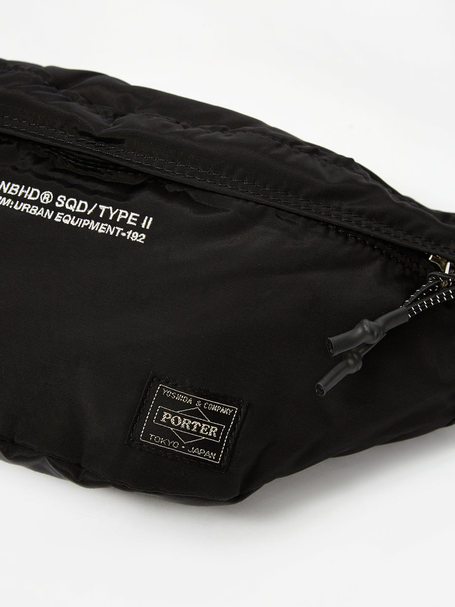 Neighborhood Neighborhood x Porter NHPT Waist / NC-LUGGAGE - Black - Black