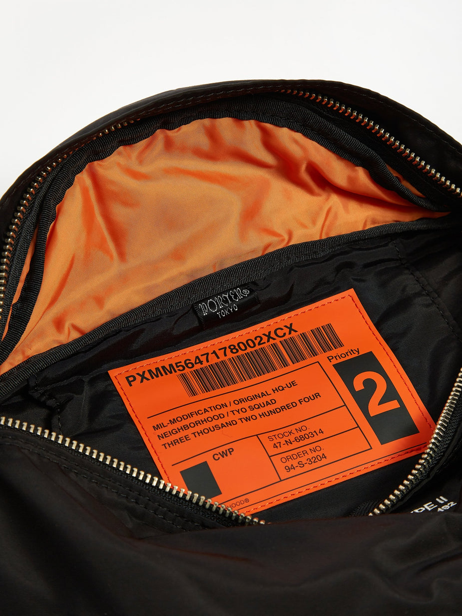 Neighborhood Neighborhood x Porter NHPT Waist / NC-LUGGAGE - Black - Black