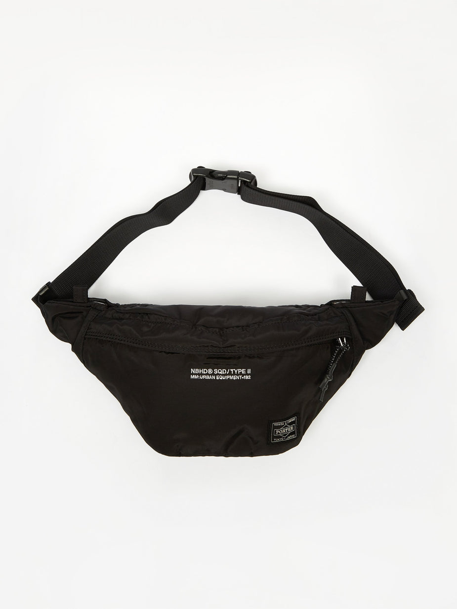 Neighborhood Neighborhood x Porter NHPT Waist / NC-LUGGAGE - Black - Black