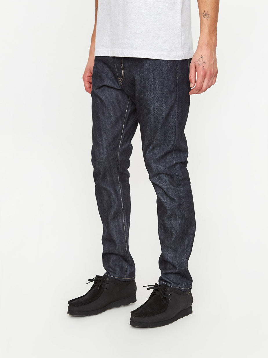 Neighborhood Neighborhood Rigid DP Narrow / 14oz Trouser - Indigo - Blue