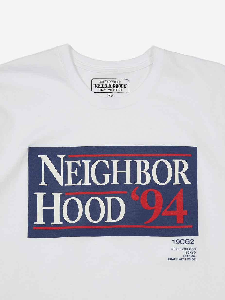 Neighborhood Neighborhood Shortsleeve 94 / C-TEE - White - White