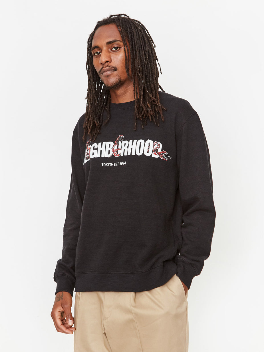 Neighborhood Neighborhood Slub / C-Crew - Black - Black