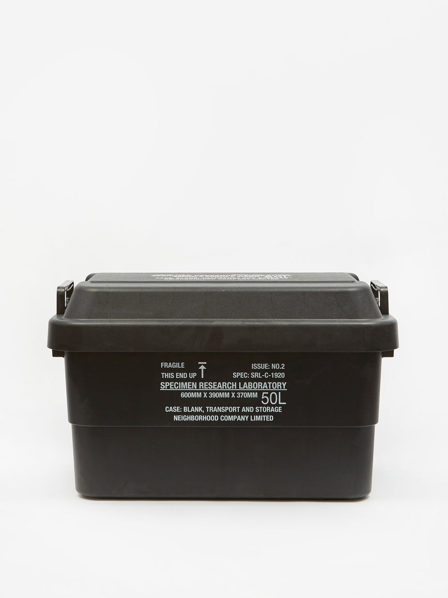 Neighborhood Neighborhood SRL Box 50L / P-Trunk Cargo - Black - Black