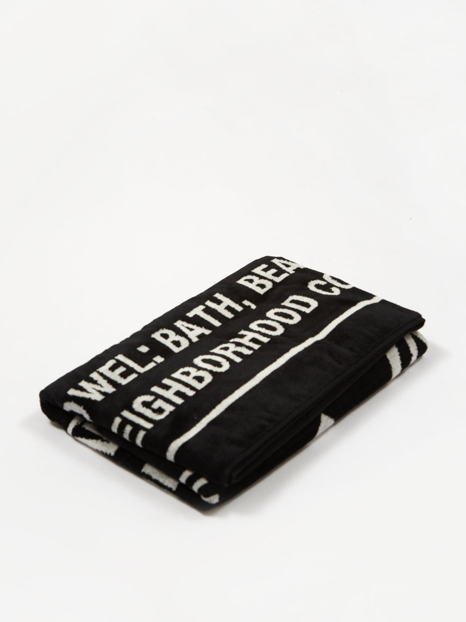 Neighborhood Neighborhood SRL . ID / C-TOWEL - Black - Black