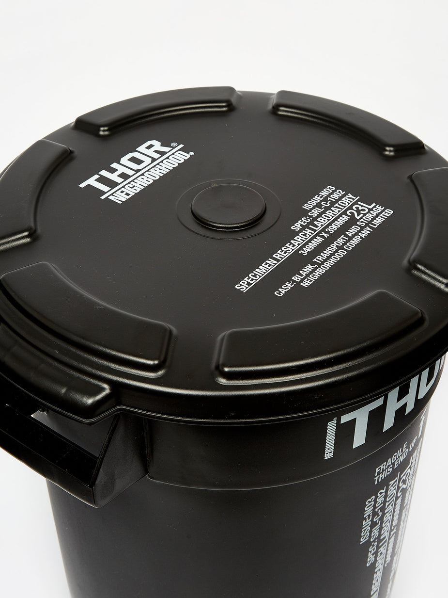 Neighborhood Neighborhood SRL Thor / P-ROUND CONTAINER - Black - Black