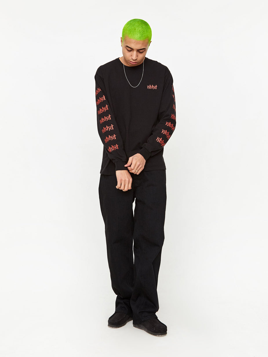 Neighborhood Neighborhood Vertigo / C-Tee Longsleeve - Black - Black