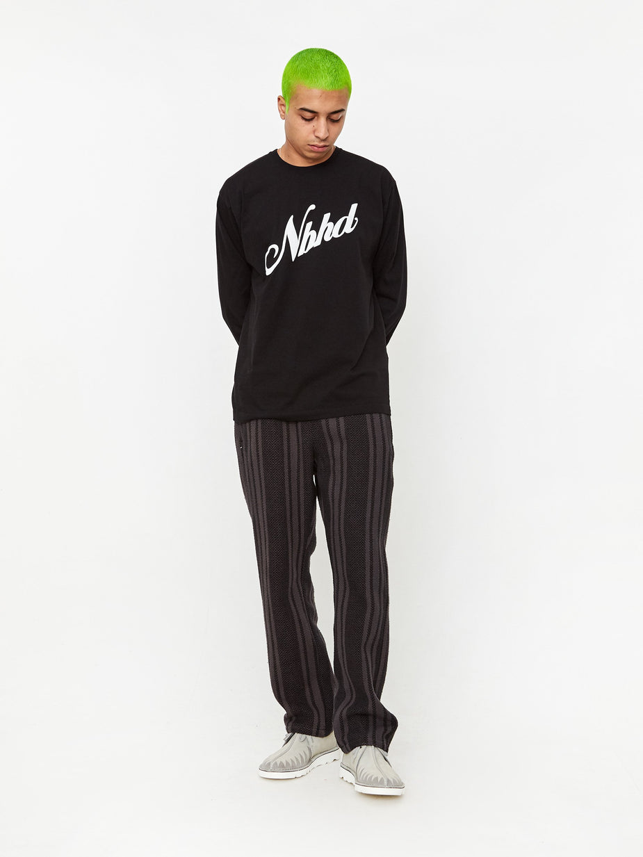 Neighborhood Neighborhood Weaving / C Trouser - Black - Black