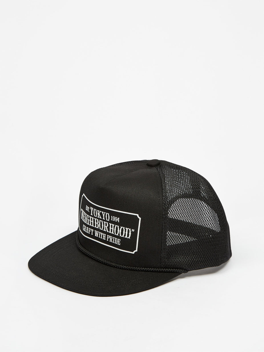 Neighborhood Neighborhood WP Trucker / EC-Cap - Black - Black