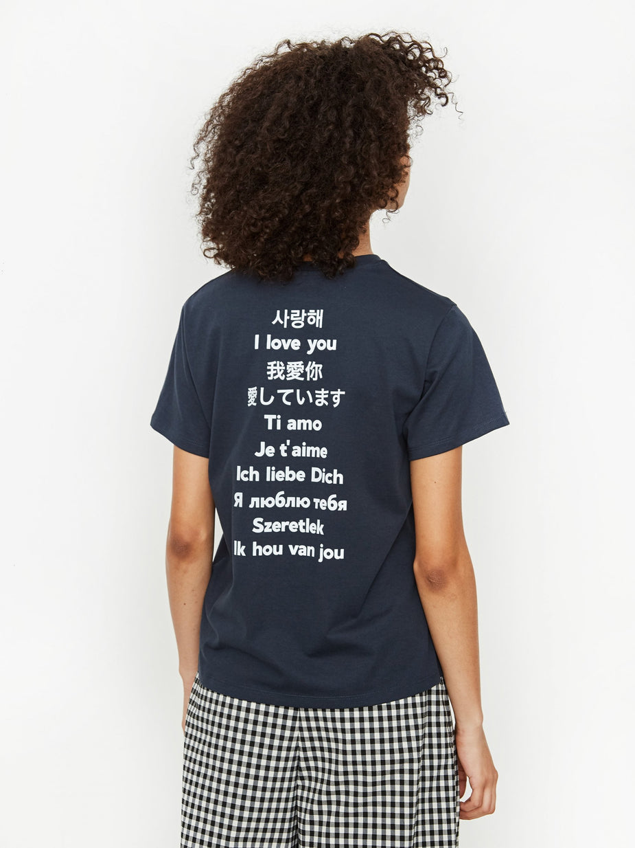 Neul Neul Always T-Shirt - Blue Nights - Blue