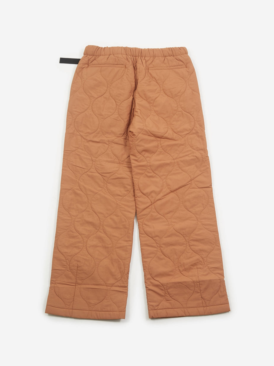 Neul Neul Cipolla Wadding Webbing Belt Pant - Biscuit - Other