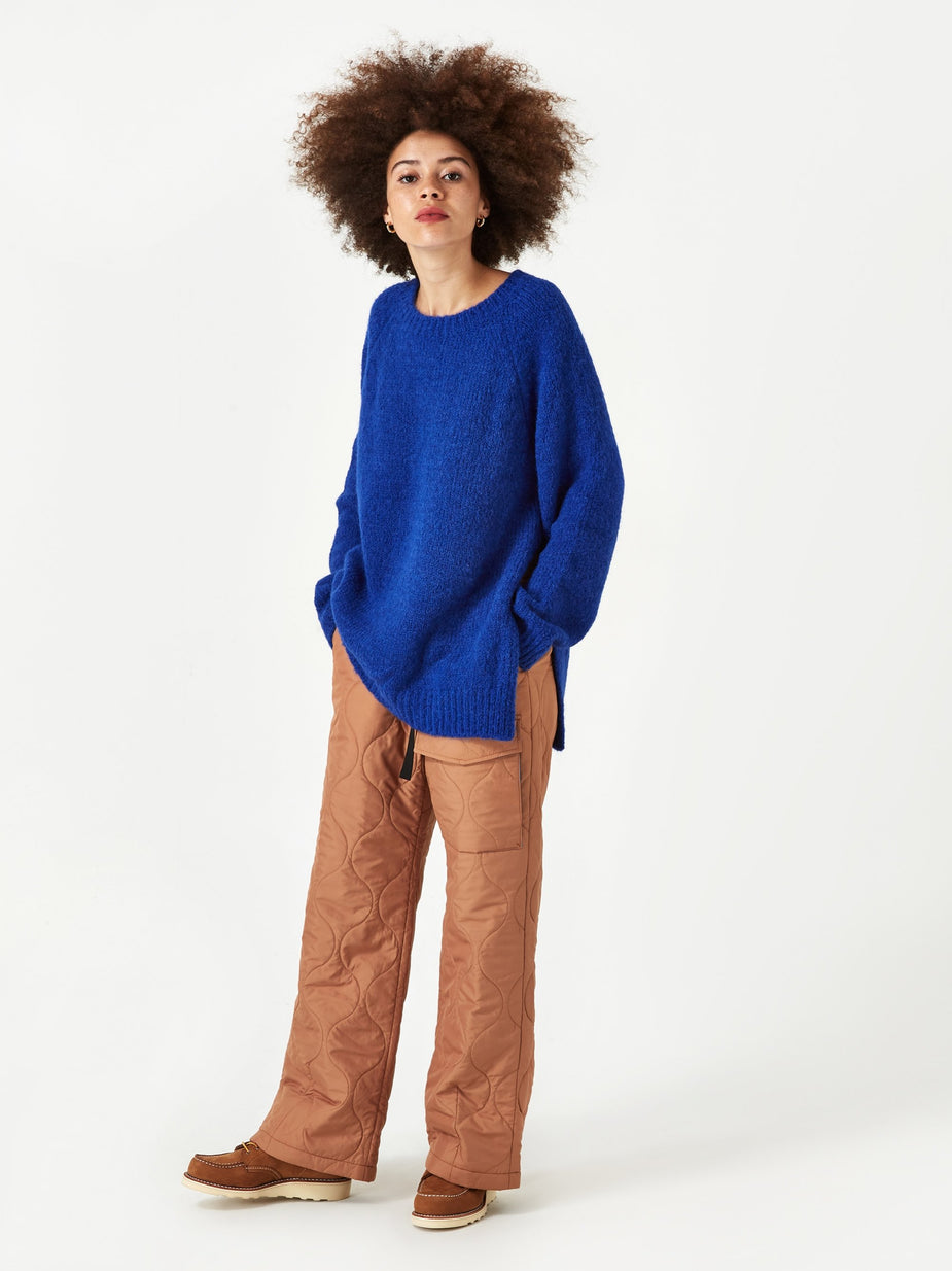 Neul Neul Cipolla Wadding Webbing Belt Pant - Biscuit - Other