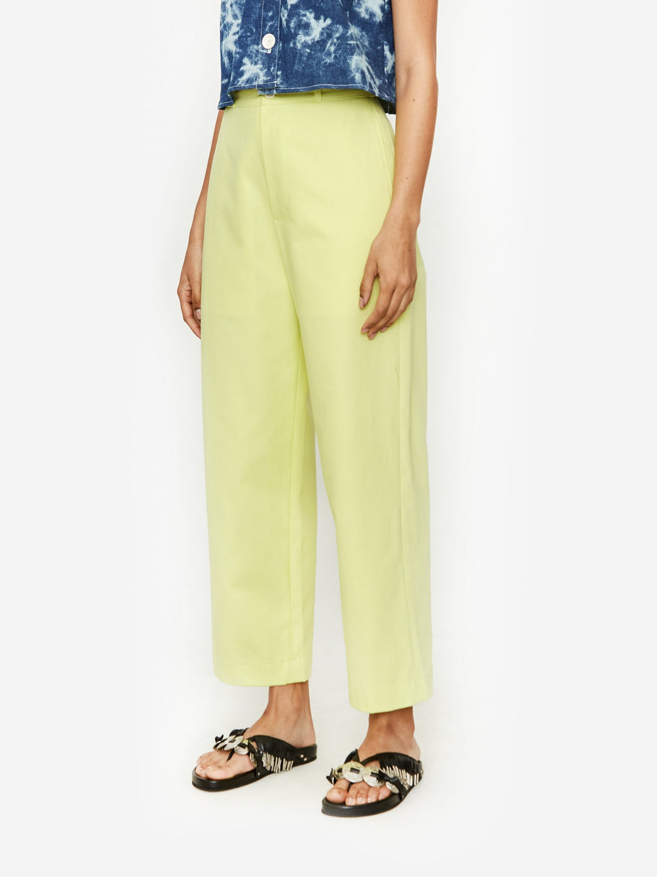 Neul Neul Lubdub Chino Trouser - Limelight - Green