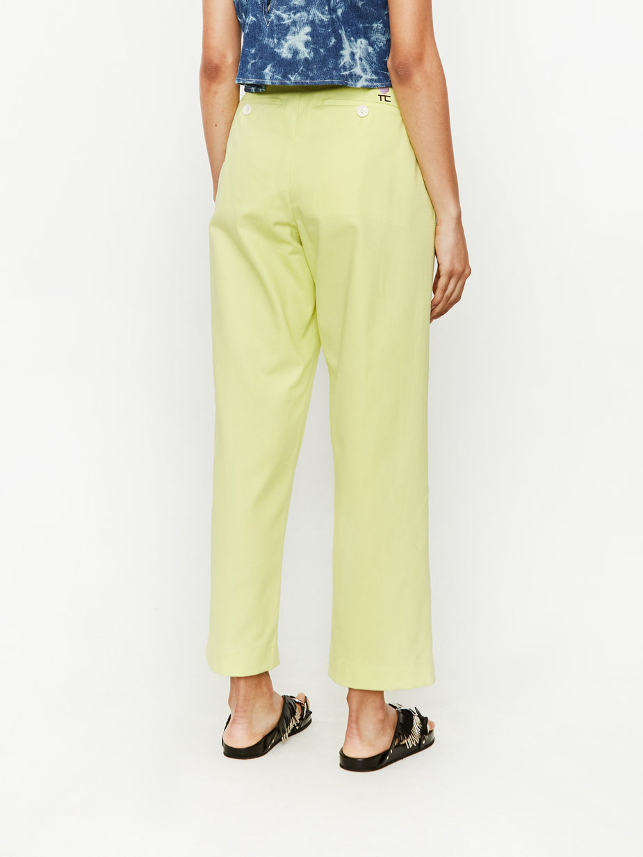 Neul Neul Lubdub Chino Trouser - Limelight - Green