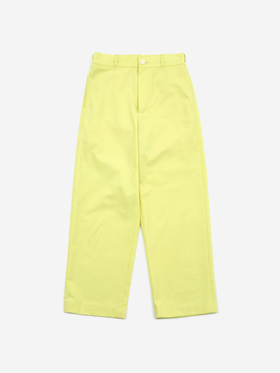 Neul Neul Lubdub Chino Trouser - Limelight - Green