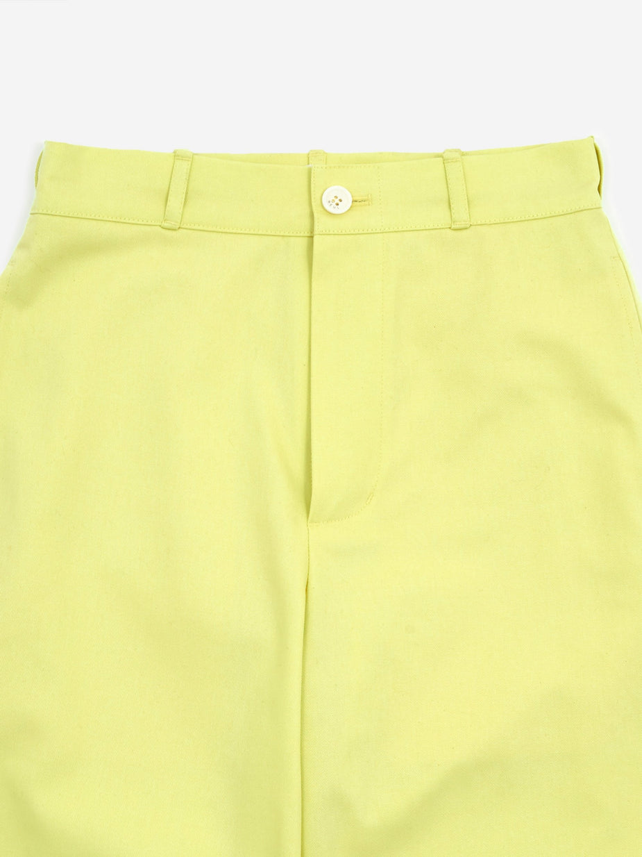 Neul Neul Lubdub Chino Trouser - Limelight - Green