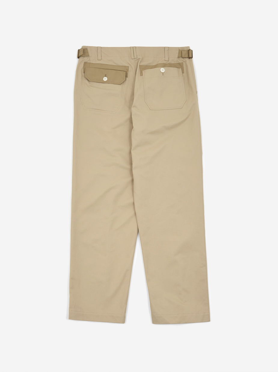 Nicholas Daley Nicholas Daley 70s Trouser - Beige - Neutrals