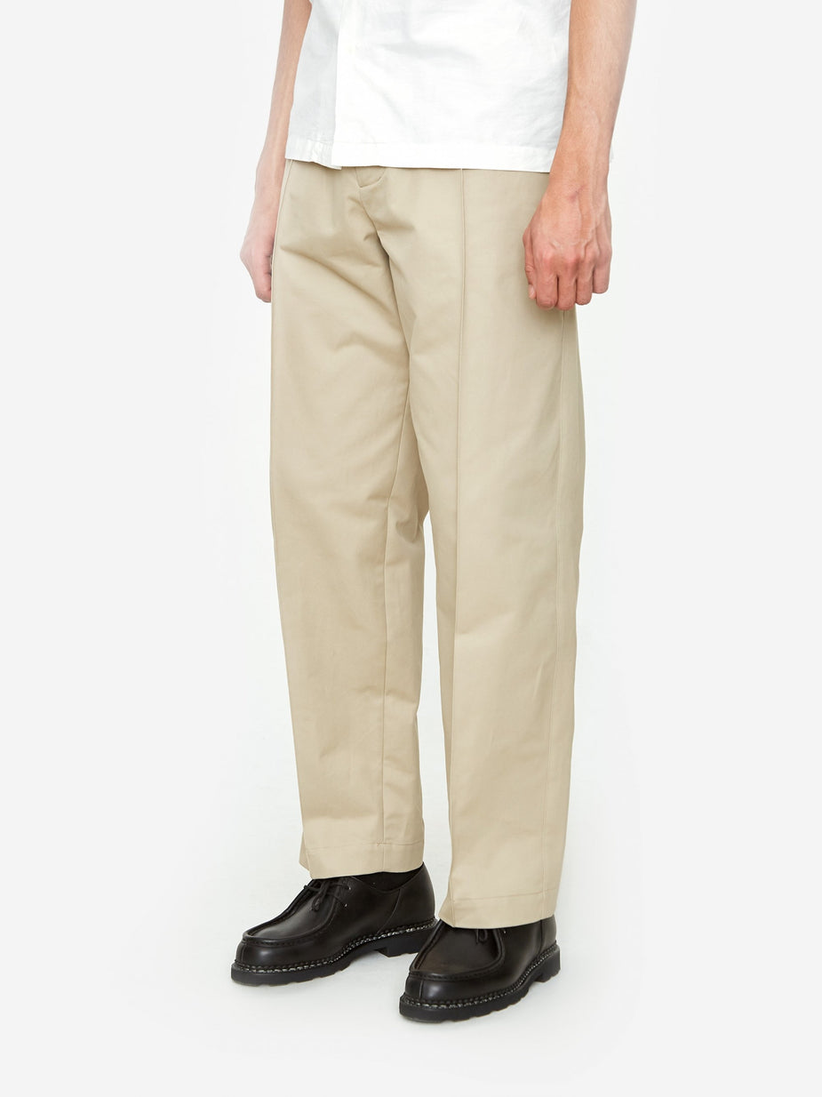 Nicholas Daley Nicholas Daley 70s Trouser - Beige - Neutrals