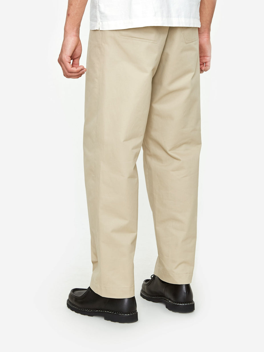 Nicholas Daley Nicholas Daley 70s Trouser - Beige - Neutrals