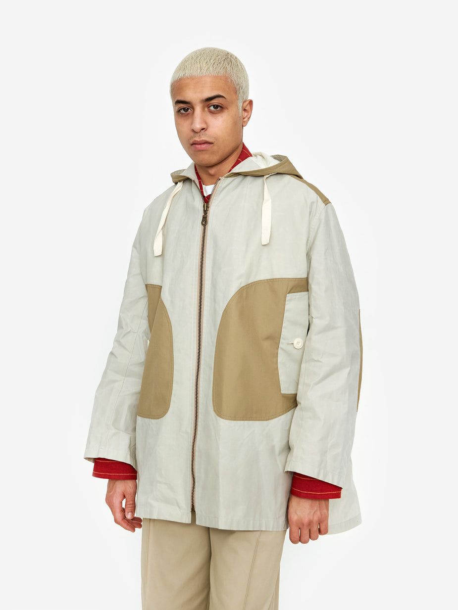 Nicholas Daley Nicholas Daley Parka Coat - Stone - Grey