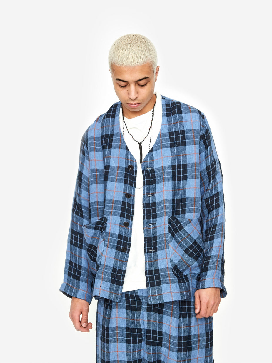 Nicholas Daley Nicholas Daley Two Pocket Cardigan - Navy Blue - Blue