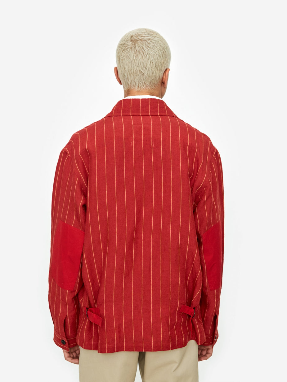 Nicholas Daley Nicholas Daley Yussef Shirt Jacket - Red - Red
