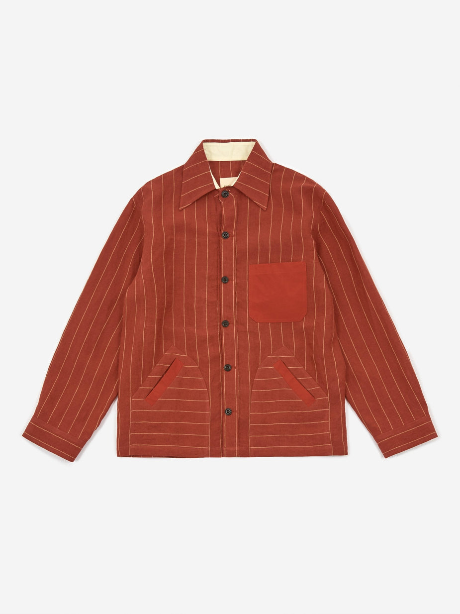 Nicholas Daley Nicholas Daley Yussef Shirt Jacket - Red - Red
