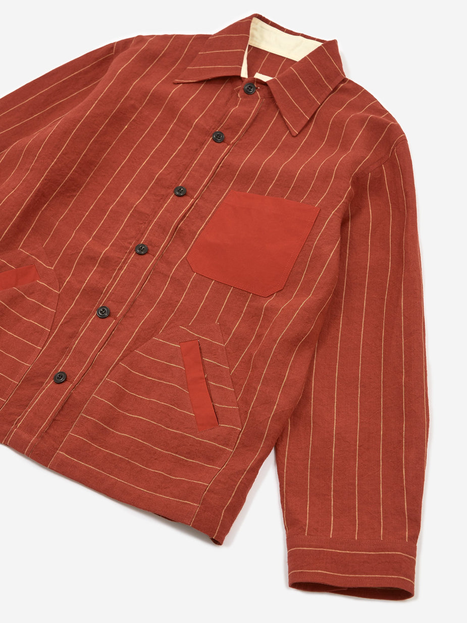 Nicholas Daley Nicholas Daley Yussef Shirt Jacket - Red - Red