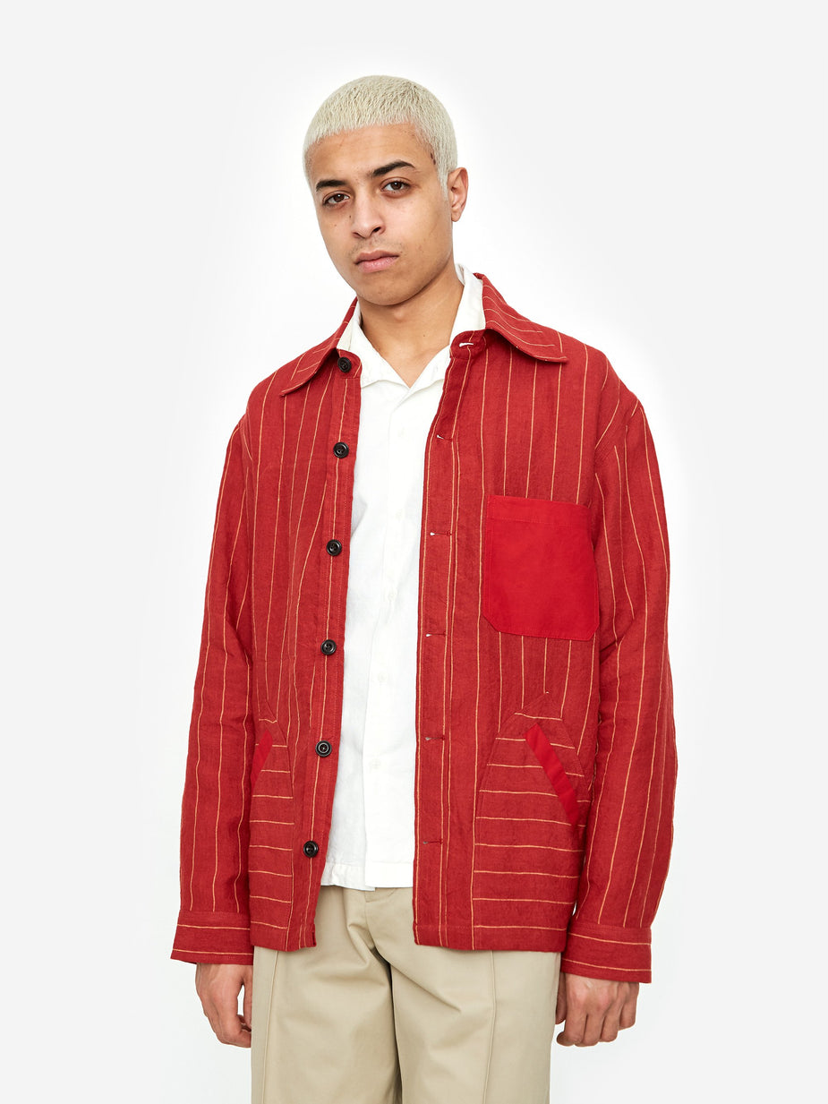 Nicholas Daley Nicholas Daley Yussef Shirt Jacket - Red - Red